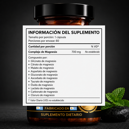 Complejo de Magnesio 12 en 1 - Forte Max Uruguay